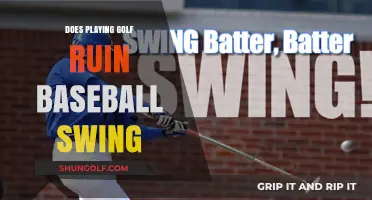 Golf vs. Baseball: Does Playing Golf Ruin Your Baseball Swing?
