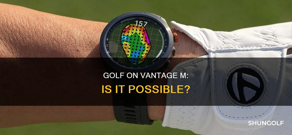 does polar vantage m have golf