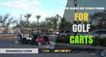 Golf Cart Parking in Port Aransas: Separate Spaces Available?