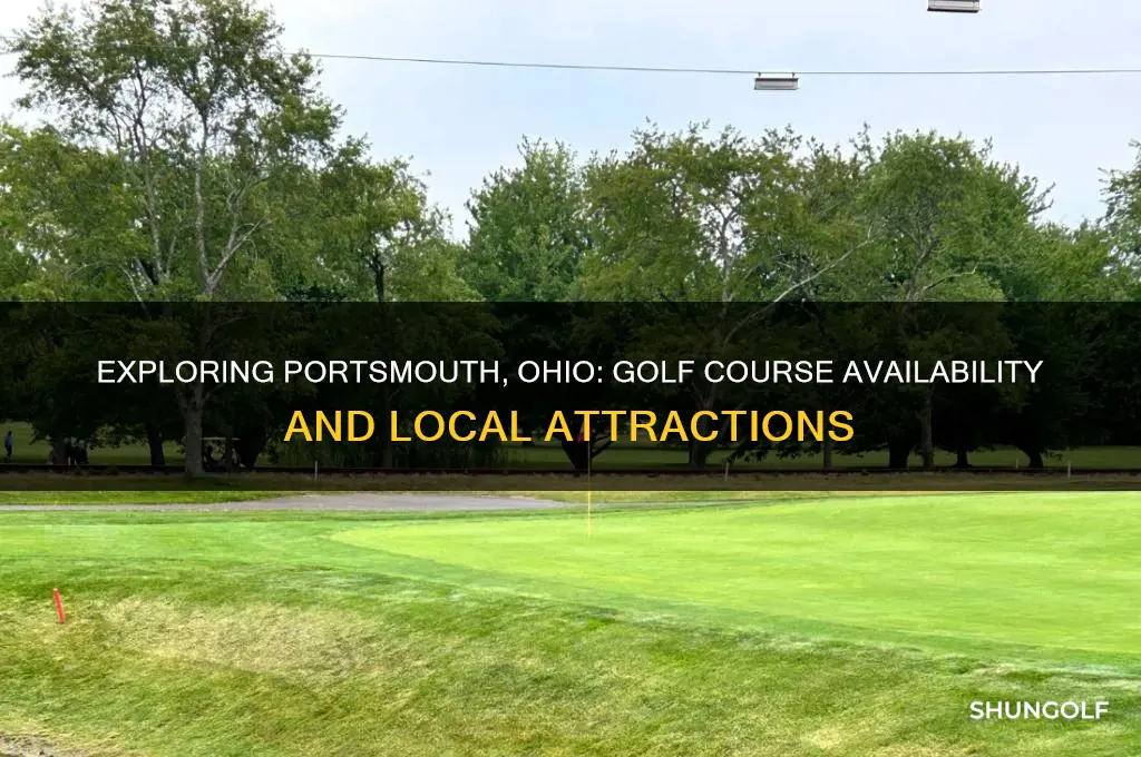 does portsmouth ohio have a golf course