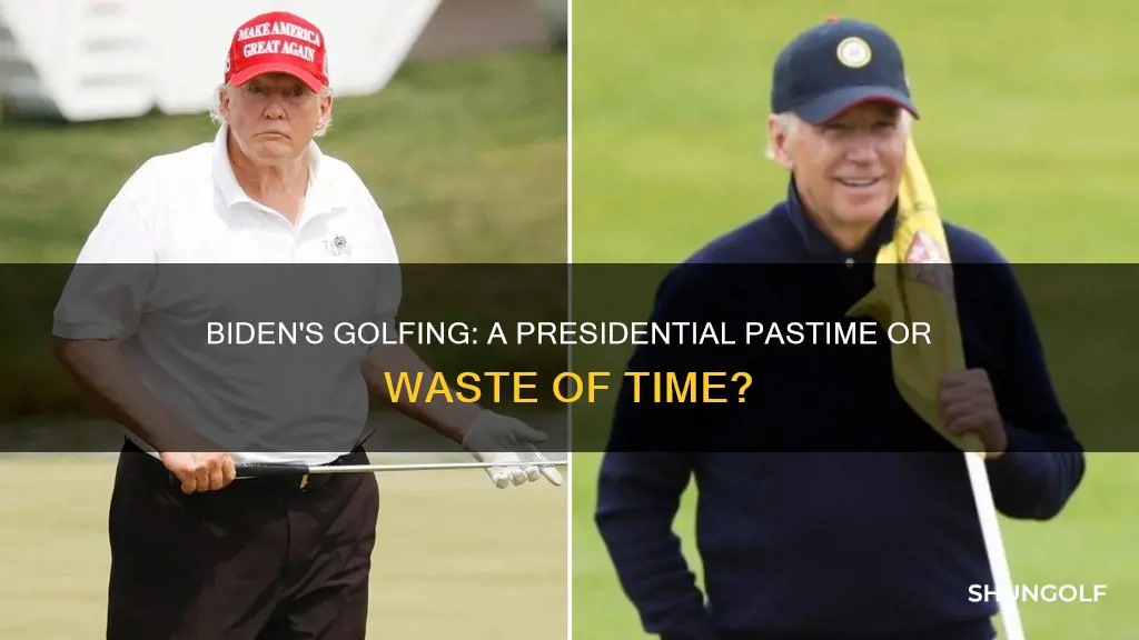 does president biden golf