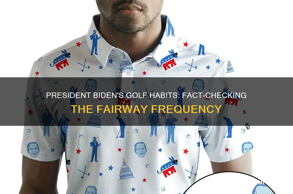 does president biden play golf