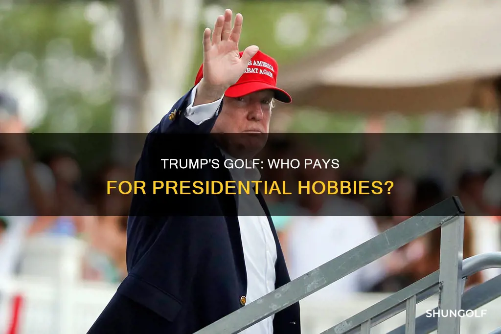 does presidenttrump pay foe his golf