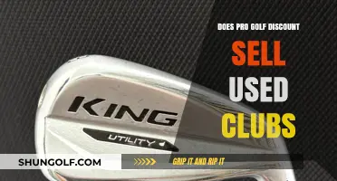 Does Pro Golf Discount Sell Used Clubs? A Comprehensive Guide