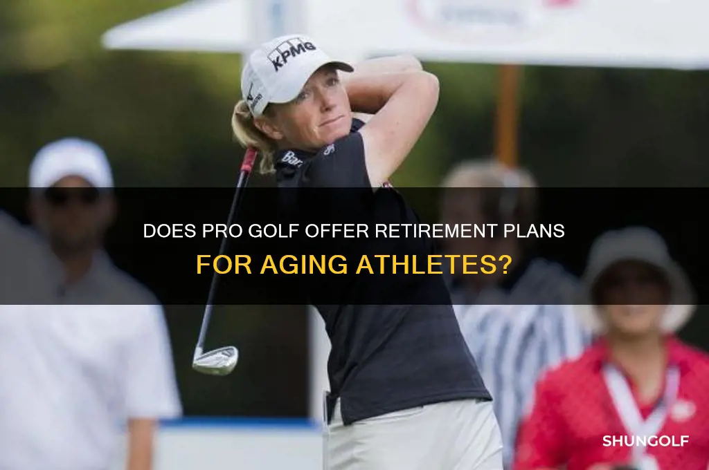 does pro golf have a retirement plan