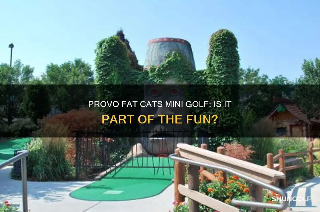 does provo fat cats have mini golf