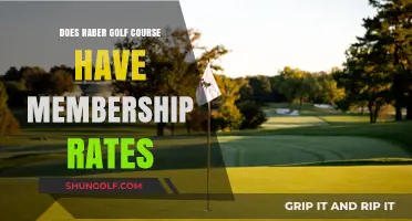 Raber Golf Course Membership Rates: What You Need to Know
