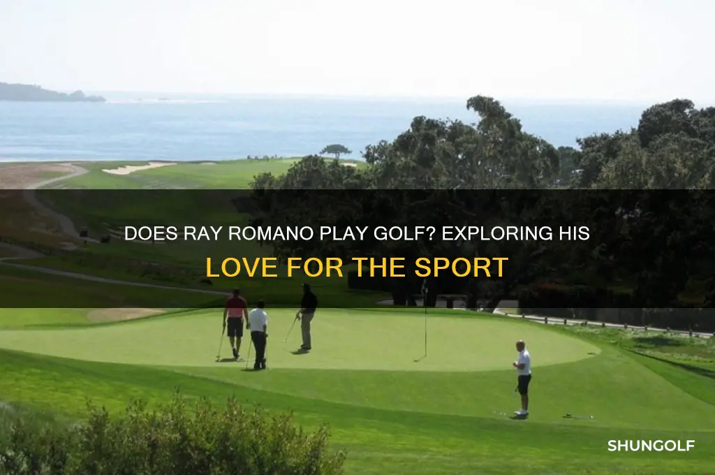 does ray romano play golf