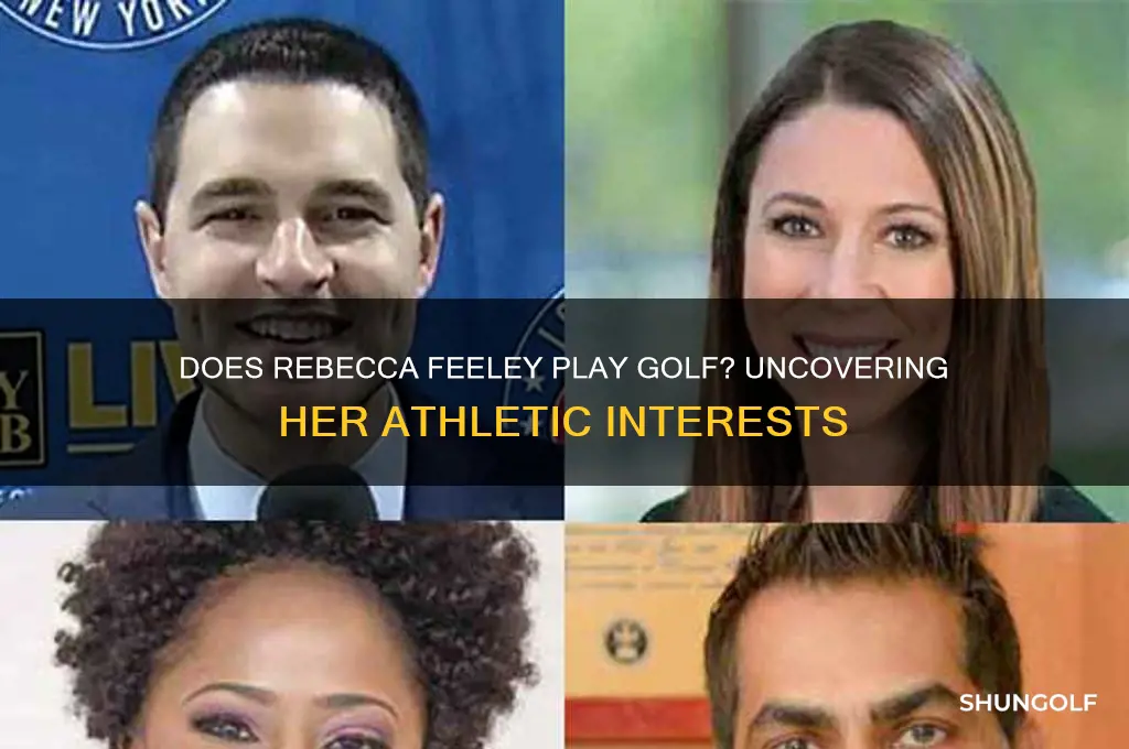 does rebecca feeley play golf