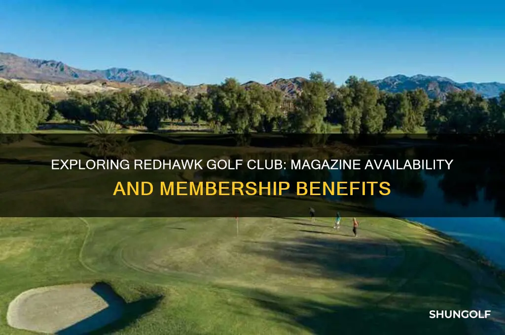 does redhawk golf club have a magazine