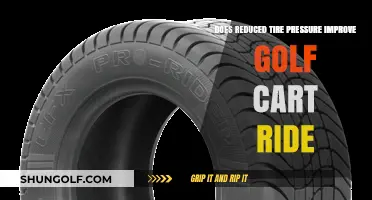 Reduced Tire Pressure: Enhancing Golf Cart Ride Comfort and Performance?