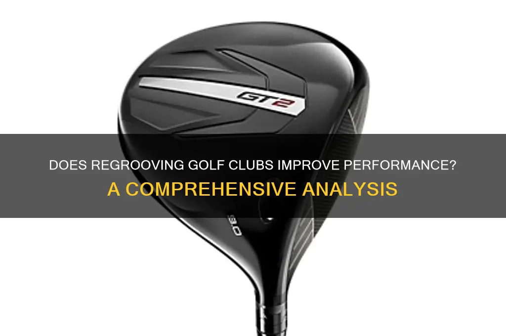 does regrooving golf clubs work