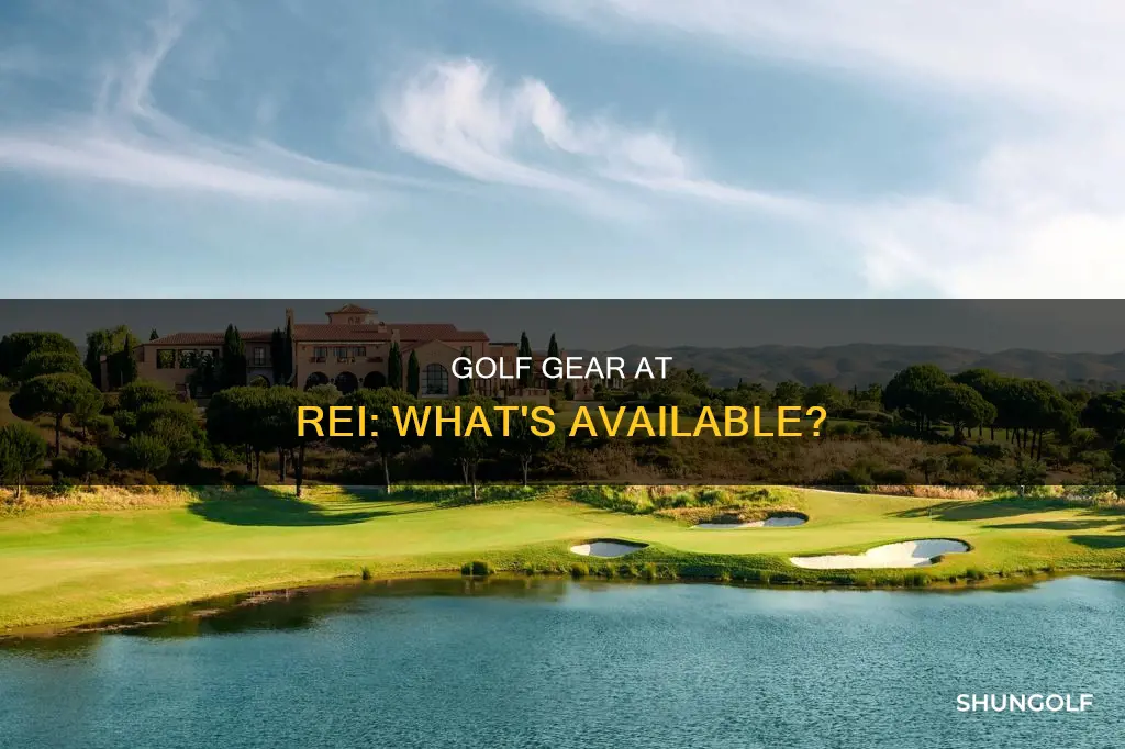 does rei have golf stuff