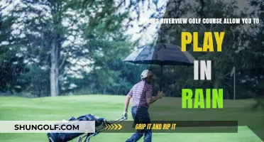 Playing Riverview Golf Course in the Rain: Policies and Tips
