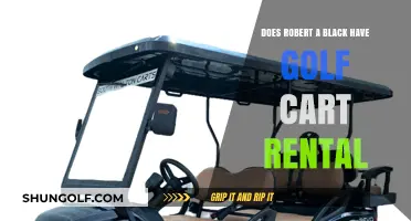 Does Robert A. Black Offer Golf Cart Rentals? Find Out Here
