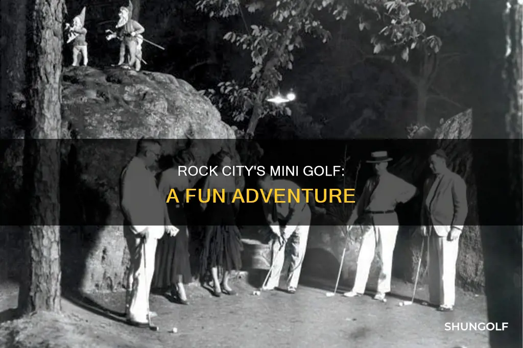 does rock city have mini golf