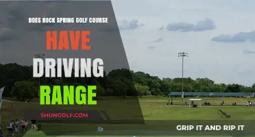 Rock Spring Golf Course: Driving Range Availability Explained