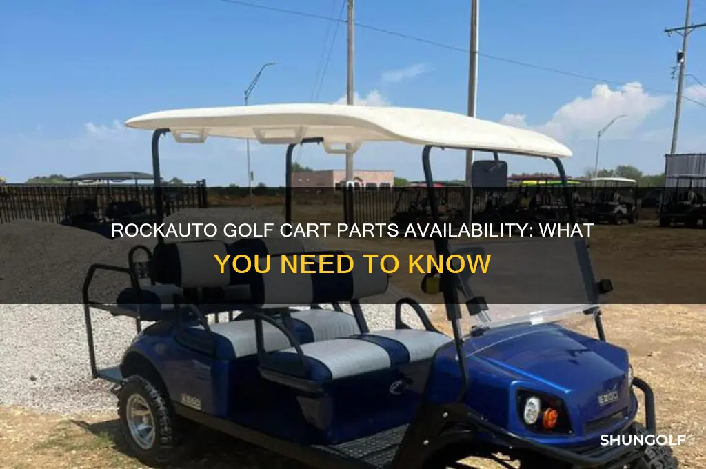 does rockauto have golf cart parts