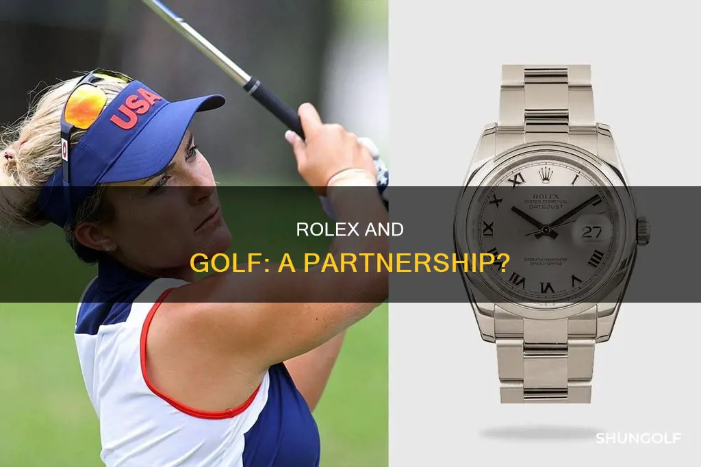 does rolex sponsor golf