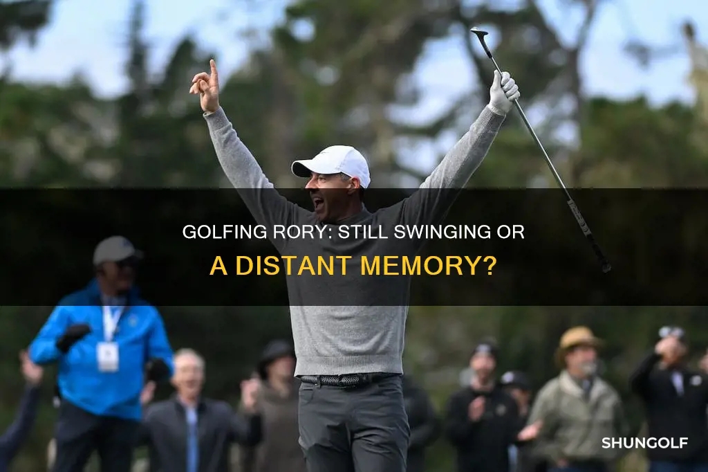 does rory still golf