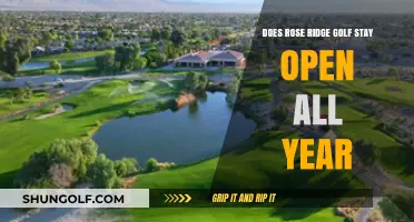 Rose Ridge Golf Course: Year-Round Play or Seasonal Closure?