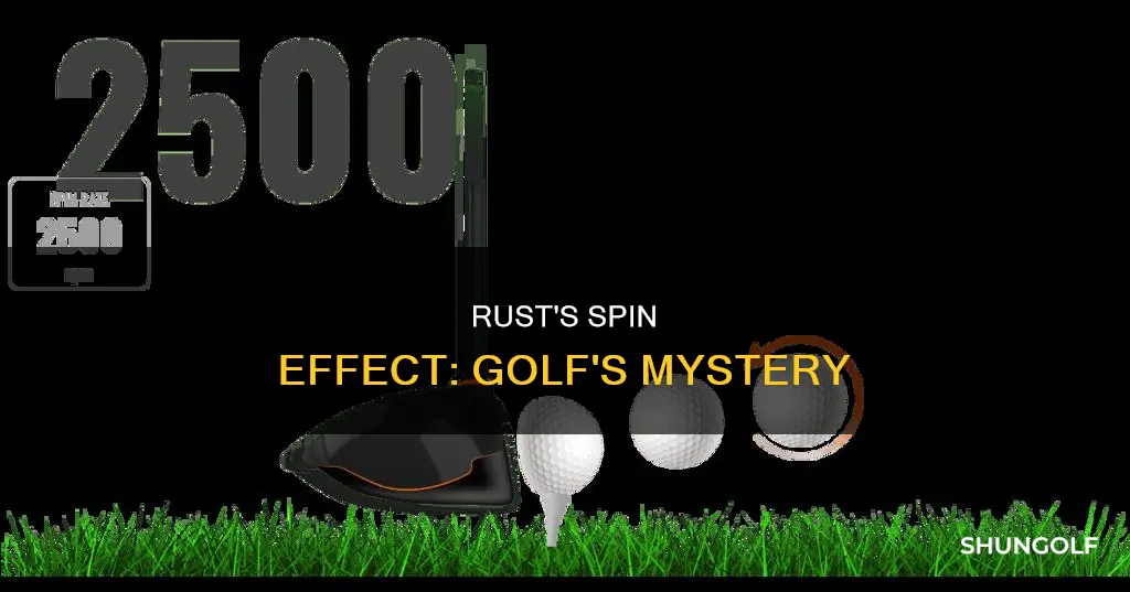 does rust add spin to golf