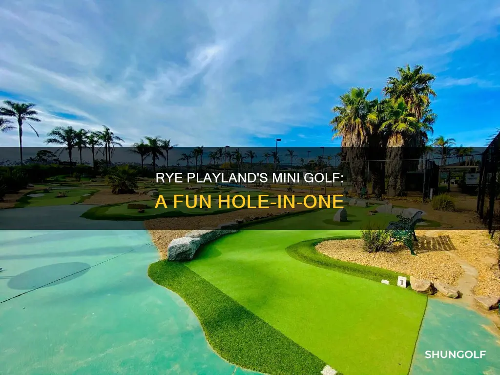 does rye playland have mini golf