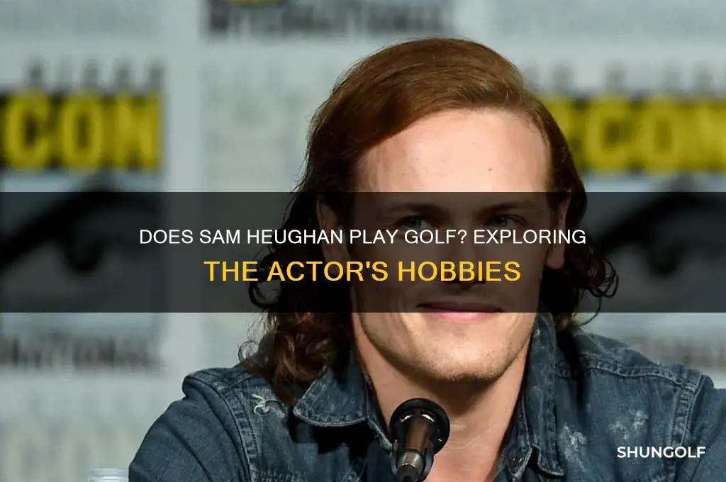 does sam heughan play golf