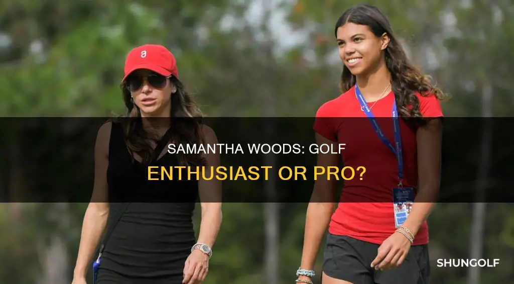 does samantha woods golf