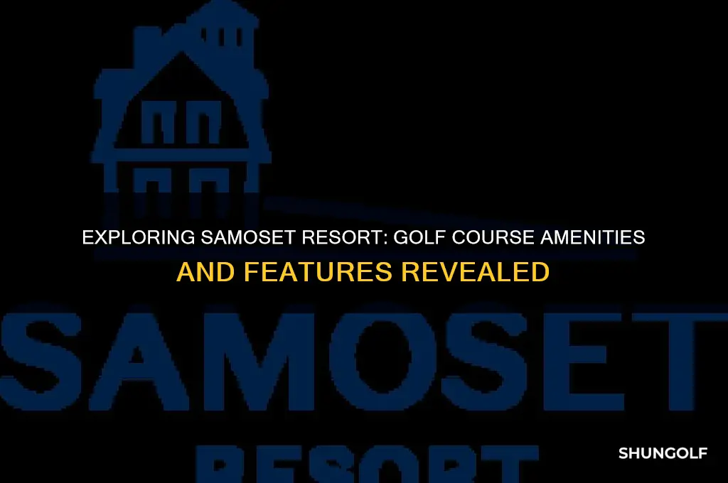 does samoset resort have golf course