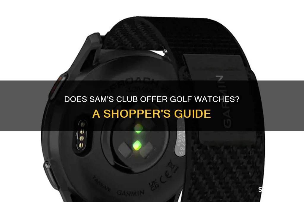 does sams club sell golf watches