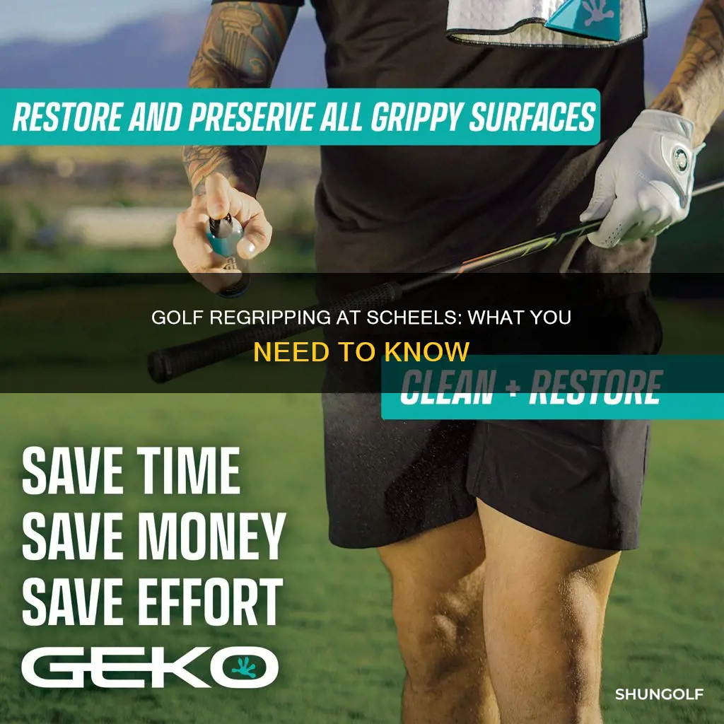 does scheels do golf regrip