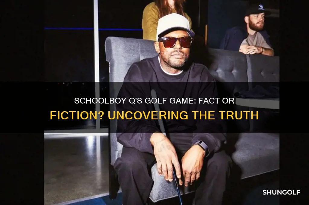 does schoolboy q play golf