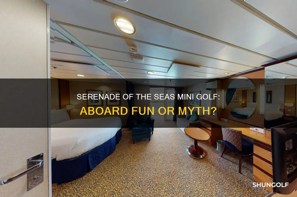 does serenade of the seas have mini golf