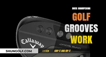 Golf Grooves: Sharpening for Better Performance?