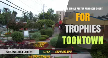 Does Solo Mini Golf in Toontown Earn You Trophies?