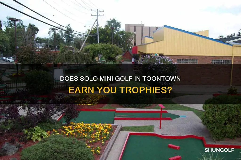 does single player mini golf count for trophies toontown