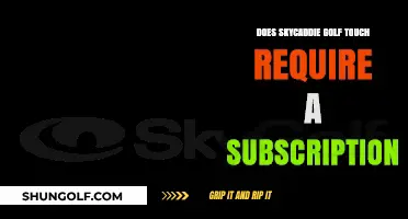 Does SkyCaddie Golf Touch Require a Subscription? Find Out Here