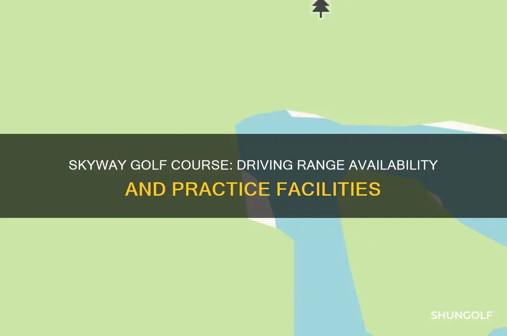 does skyway golf course have a driving range