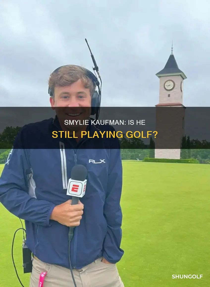 does smylie kaufman still golf