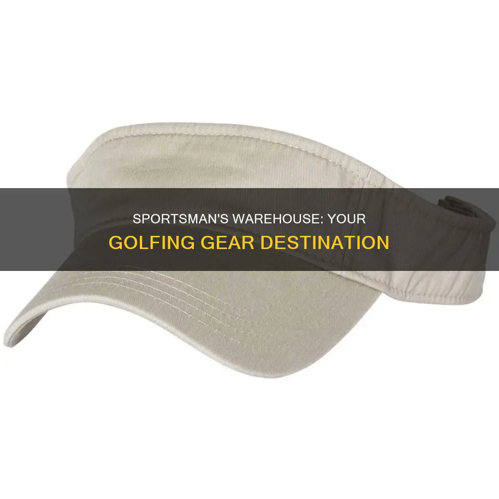 does spoertsman warehouse have golf products