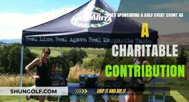 Is Sponsoring a Golf Event a Tax-Deductible Charitable Contribution?