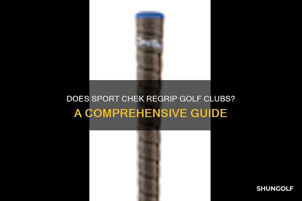 does sport chek regrip golf clubs