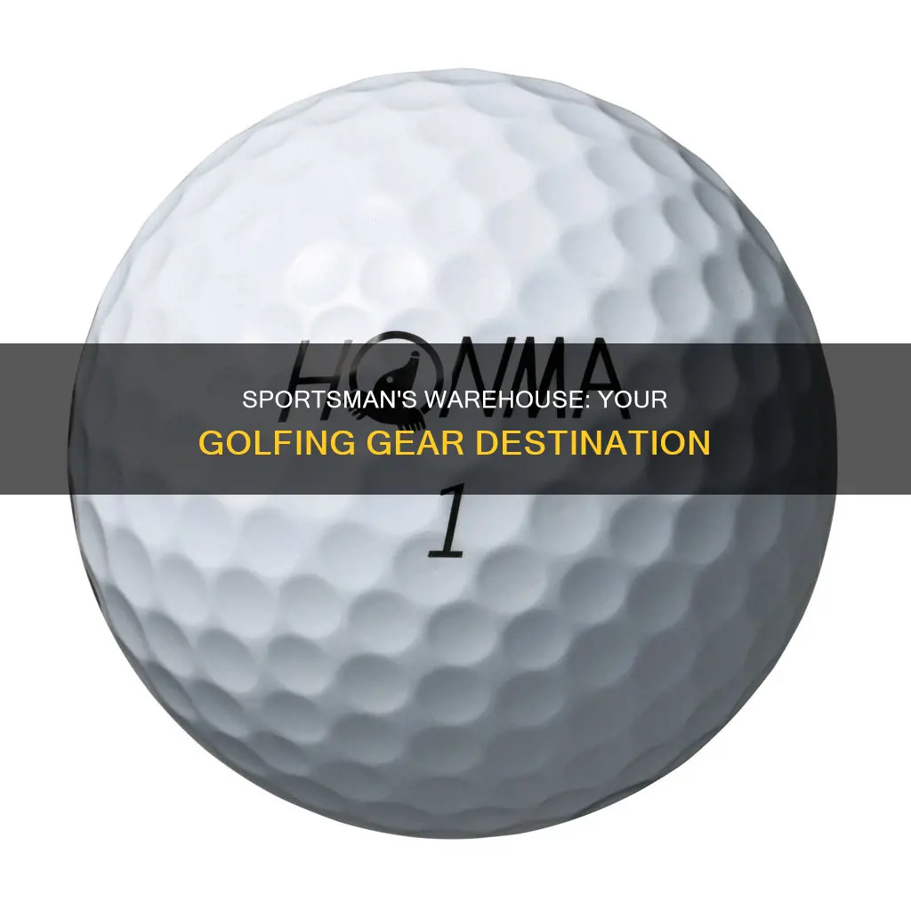 does sportsmans warehouse have golf accessories