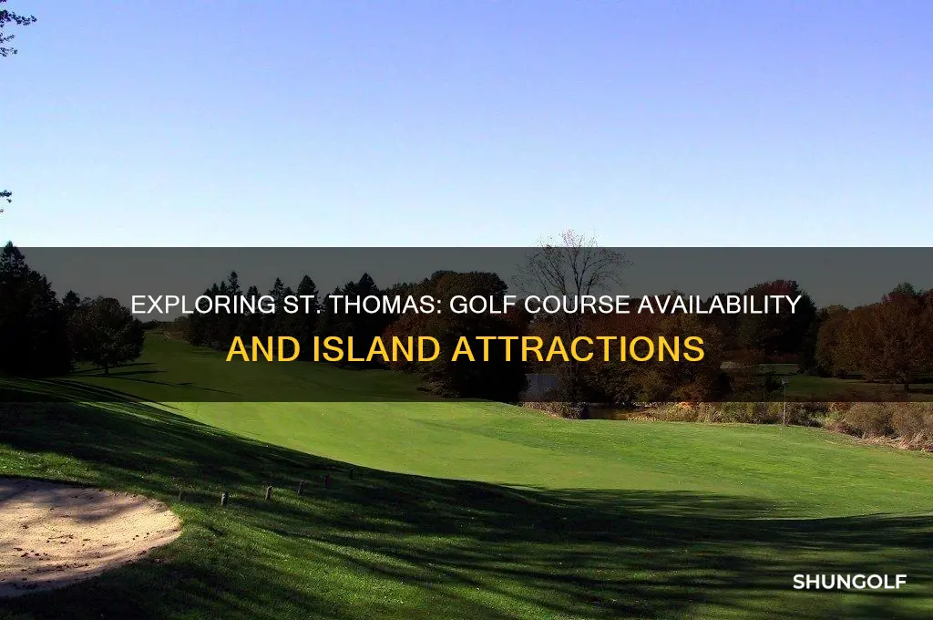 does st thomas have a golf course