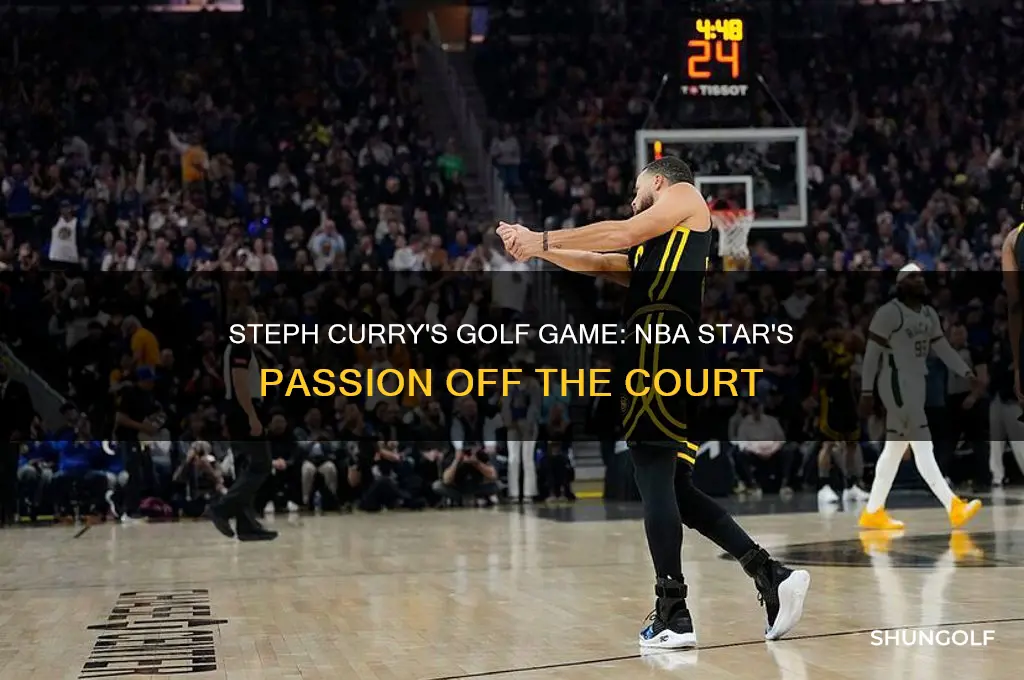 does steph curry play golf