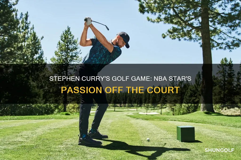 does stephen curry play golf