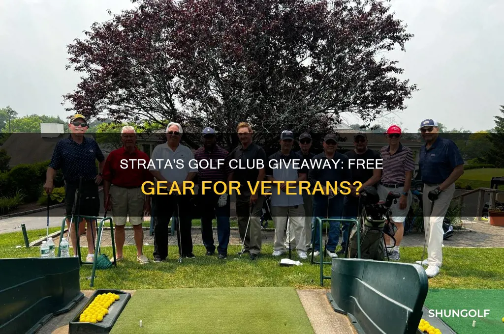 does strata give away free golf clubs for veterans