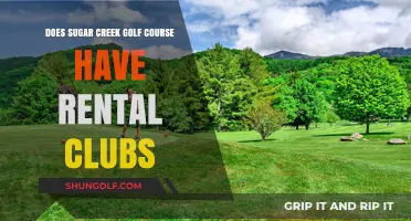 Sugar Creek Golf Course: Rental Clubs Availability and Options