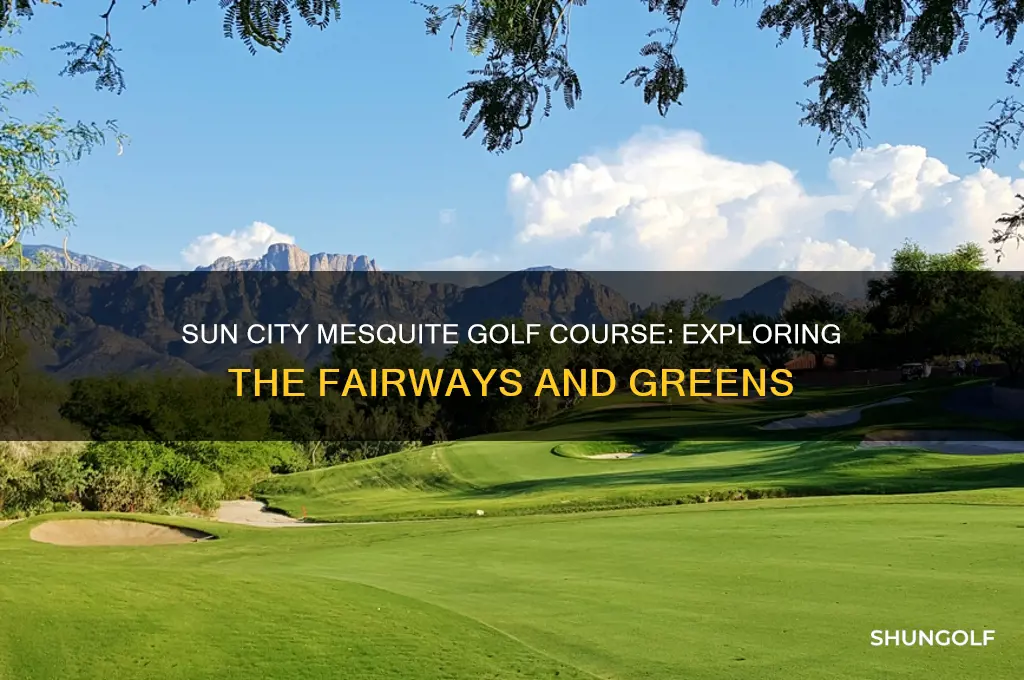 does sun city mesquite have a golf course